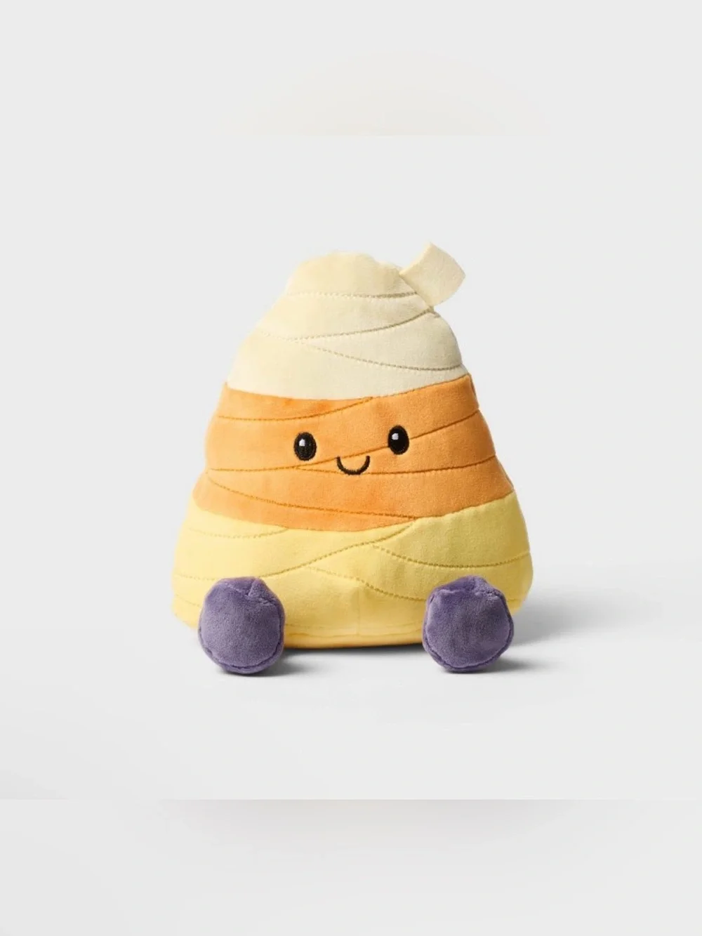 Halloween Candy Corn Mummy 7” Plush by Gigglescape